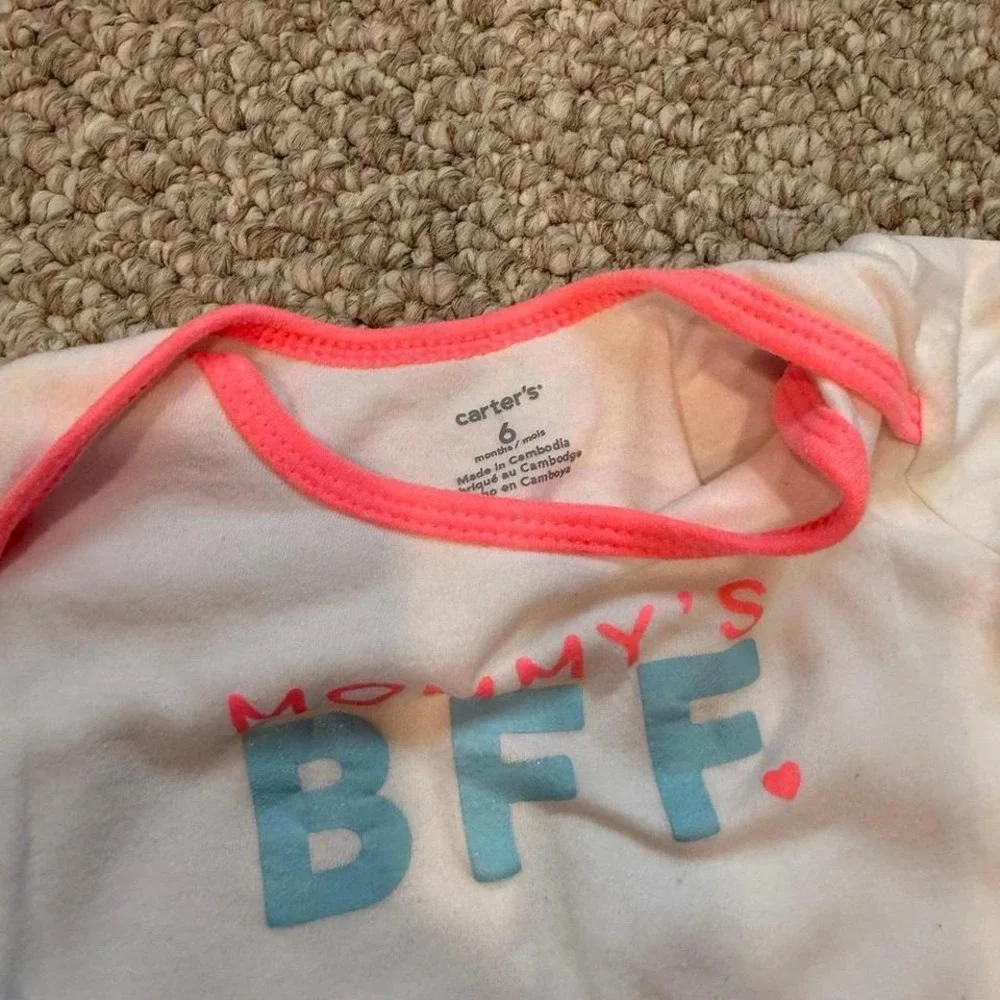 Carters‎ Girls BFF Outfit Set Size 6 Months